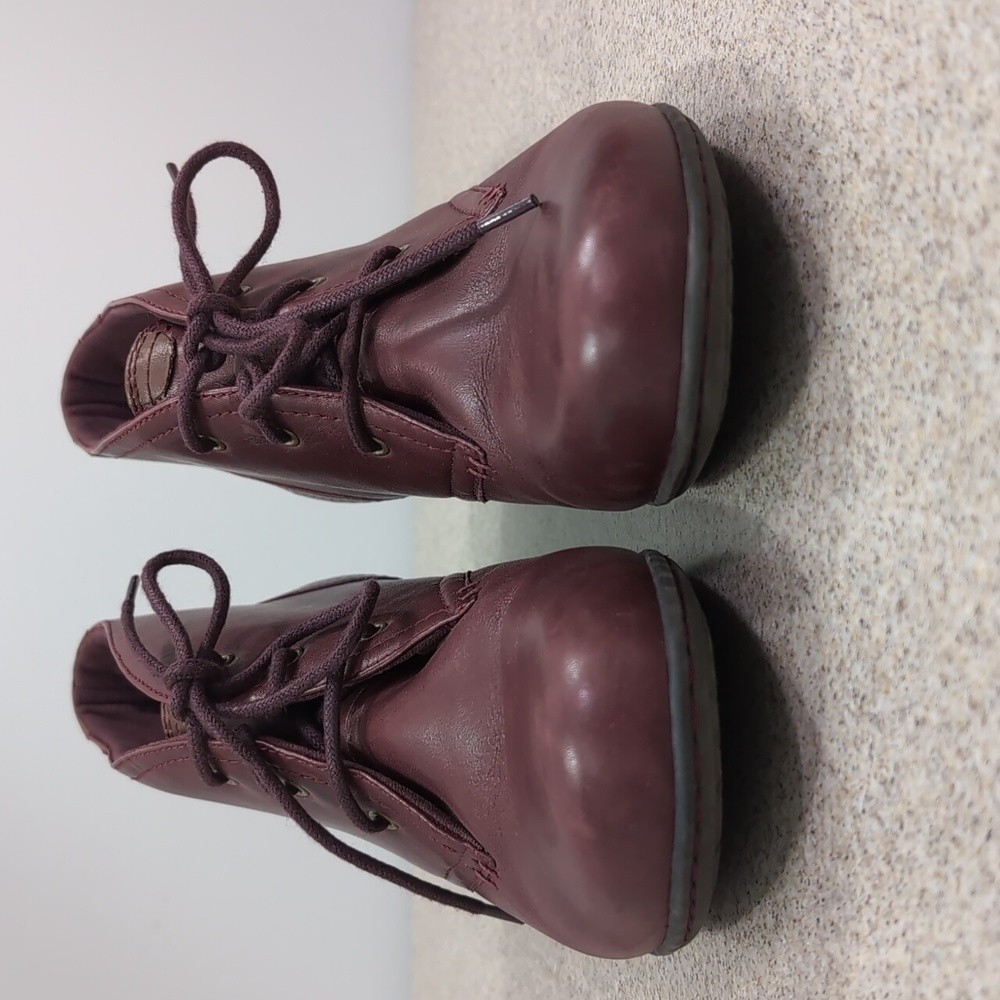 Rockport Burgundy Ankle Boots - Picture 4 of 11